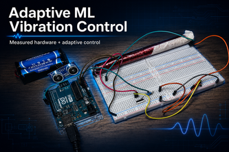 Adaptive ML Control for Electromagnetic Vibration Damping