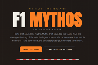 F1 Mythos