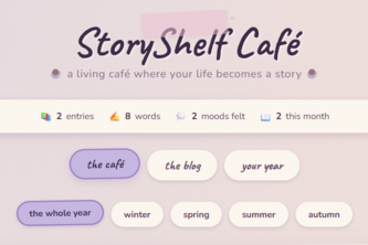 StoryShelf Café