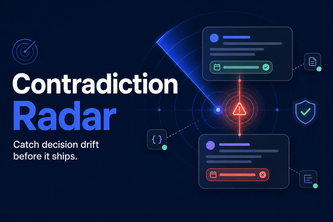 Contradiction Radar