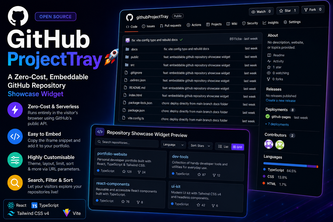 RepoBeam - Github Project Tray