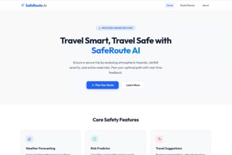 SafeRoute AI