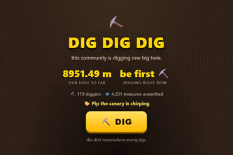 DIG DIG DIG