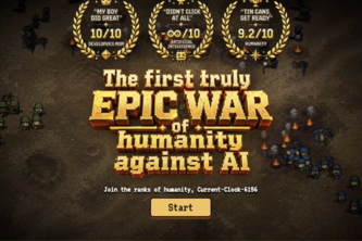 The first truly EPIC WAR of humanity against AI