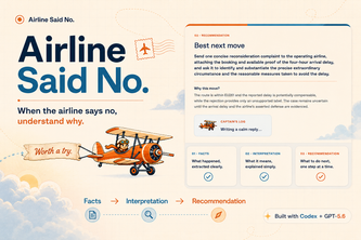 Airline Said No