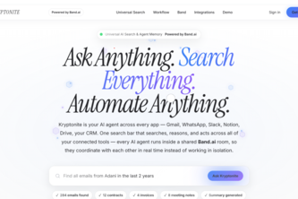 Kryptonite — Autonomous AI Workflow Builder