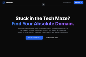TechNav: AI Powered Career Navigation 
