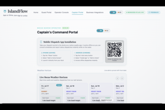 IslandFlow (Weather-intelligent marine dispatch)