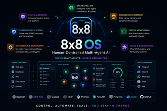 8x8 OS: Human-Controlled AI & Web3 Operating System