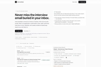 Interview Radar