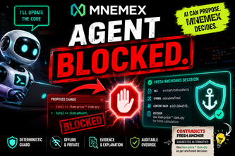 Mnemex: Anchored Decision Memory for Coding Agents