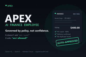APEX — AI Finance Employee