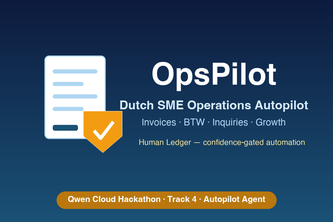 OpsPilot — Dutch SME Operations Autopilot on Qwen