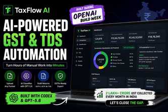 TaxFlow AI AI-Powered GST & TDS Automation 
