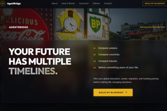 AgentBridge – AI-Powered Global Career & Migration Planner