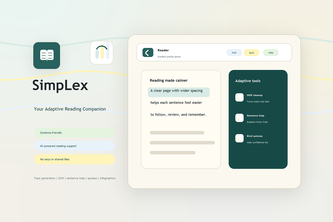 SimpLex: Adaptive Reading Companion
