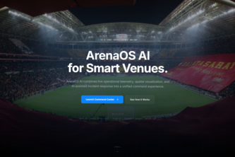 ArenaOS AI: Intelligent Digital Twin for Smart Stadiums