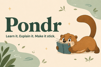 Pondr: Learning App