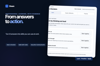 Dean: Turn AI Answers Into Skills You Can Use at Work