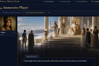 Visual Novel from Book