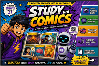STUDY VIA COMICS