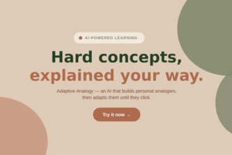 Adaptive Analogy