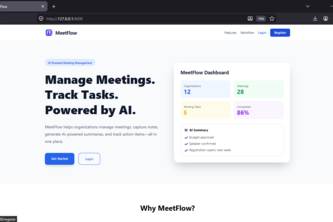 MeetFlow – AI Meeting Intelligence Platform