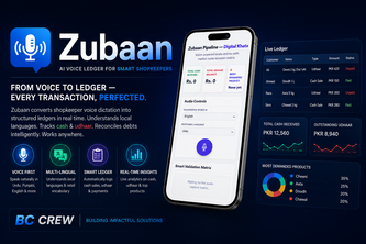 Zubaan — Voice-Powered Digital Khata