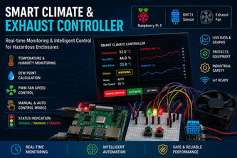 Smart Climate & Exhaust Controller for Hazardous Enclosures