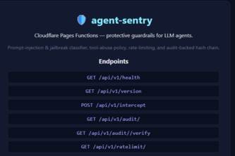 AgentSentry: LLM Agent Security Gateway