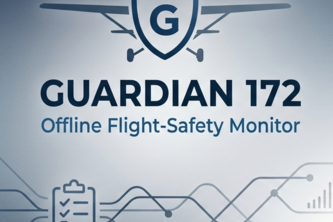 Guardian 172 — Offline Flight-Safety Monitor