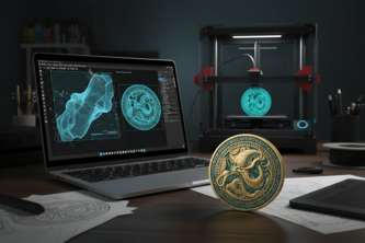     Pixels to Proof: Mint Your Own 3D Challenge Coins