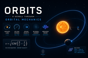 ORBITS — An Interactive Journey Through Orbital Mechanics