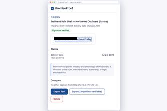 PromiseProof