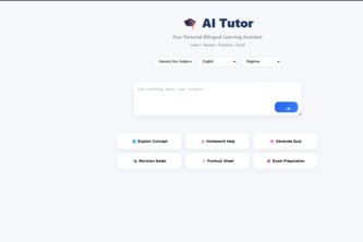 Student AI Helper V2