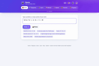 Numix - Math that finally clicks.