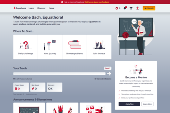 Equathora - Interactive Math & Gamified Learning Platform