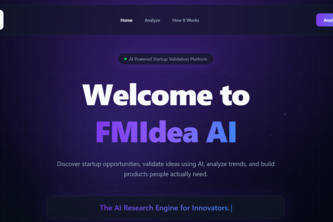 FMIdea – AI Startup Validation Platform