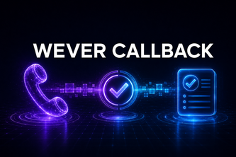 Wever Callback