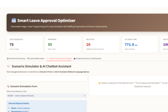 Smart Leave Approval Optimizer