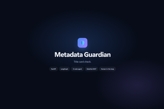 Metadata Guardian