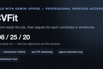 CVFit — Gemini-Powered CV Screening
