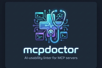 mcpdoctor — AI-usability linter for MCP servers