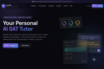 AceSAT — Adaptive Multi-Agent SAT Tutor