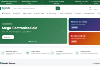 KenaKata -- Bangladesh's Premium E-Commerce Platform