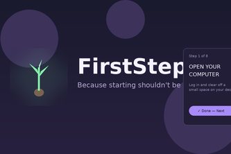 FIRST STEP 