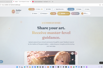 Atelier - AI Art Teacher and Mentor