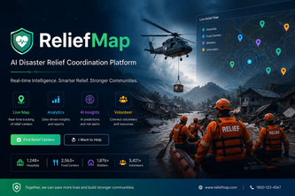 ReliefMap: AI-Powered Disaster Relief Coordination