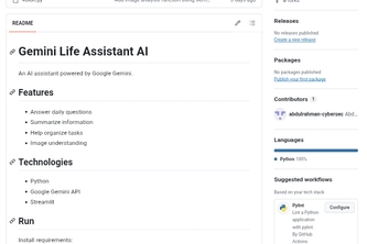 Gemini Life Assistant AI