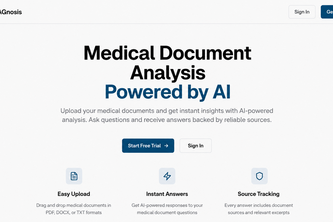 MediRAG (RAGnosis)